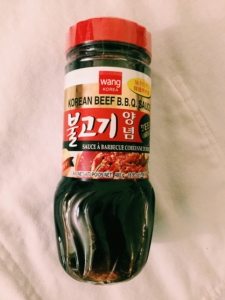 Wang Korean BBQ marinade sauce