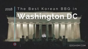 Best Korean BBQ in DC