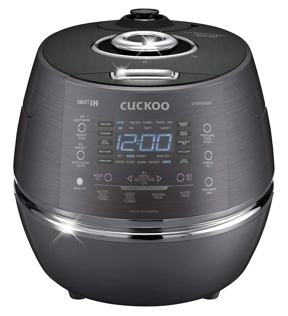 Best Induction Rice Cooker - Cuckoo CRP-DH06 Electric Pressure Rice Cooker